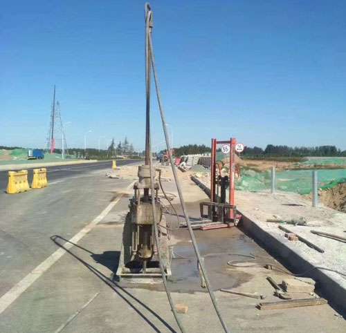 攀枝花公路高聚物注浆加固